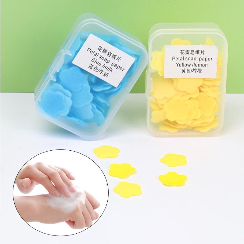 BloomClean Disposable Petal Soap Sheets